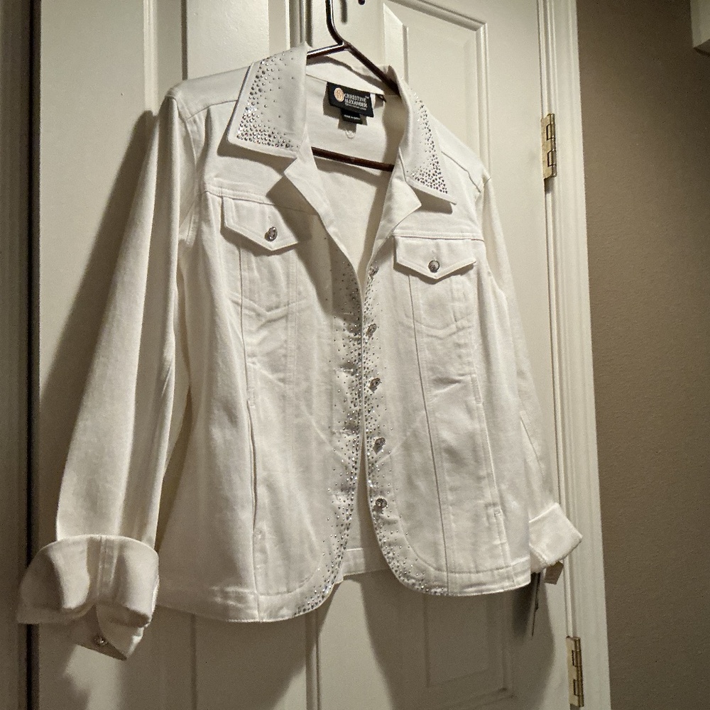 Christin3 Alexander Embellished Jacket